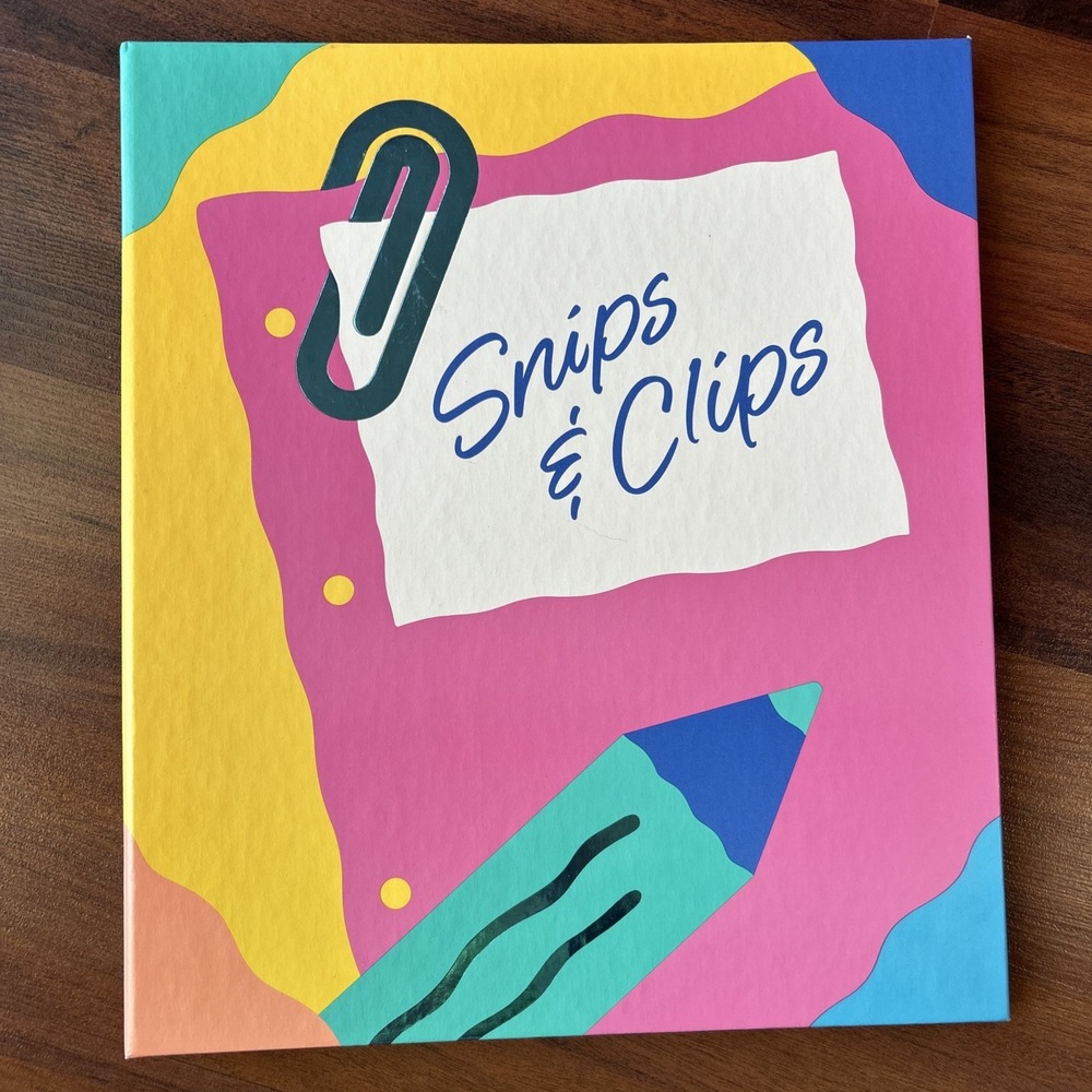 Hallmark Snips & Clips Photo Album‎ Refillable And Expandable
